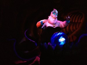 This lovely lady was the star of the new Under the Sea ride in New Fantasyland. Did I mention it's new? New!