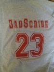 You, too, could own a WWOS DadScribe t-shirt. And you know you want one.