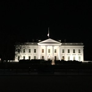 The White House was aglow the night before the fifth annual Dad 2.0 Summit in Washington, D.C. 